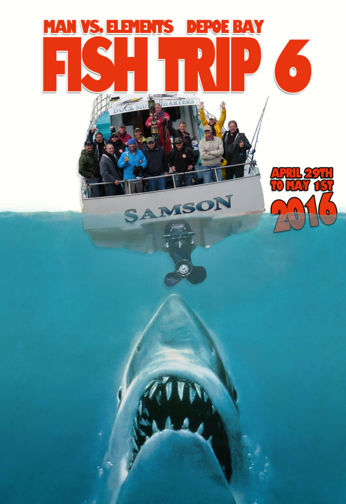MVE's Fish Trip VI Jaws Poster