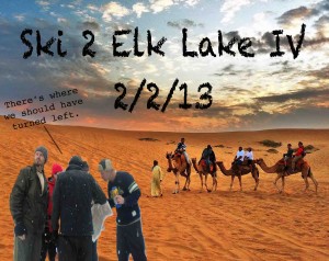 Ski 2 Elk Lake IV Poster