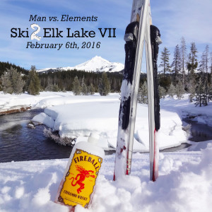 MvE fireball Ski to Elk Lake VII 2016